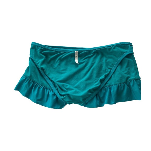 Kenneth Cole Ruched Ruffle Tankini Swimsuit - Picture 10 of 10